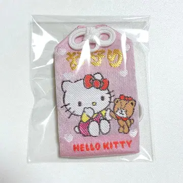 [ 미사용 새상품 ] 히에다이진자 헬로키티 타이니 참 부적