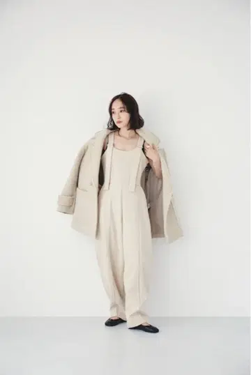 Hella MELANGE COCOON COMBINAISON / ivory