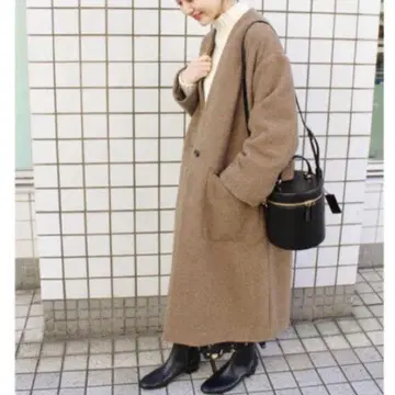 IENA 울 모사 노카라 코트 정가 4.7만 38