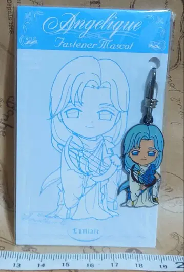 뤼미에르 물의 수호성 안젤리크 지퍼 마스코트 키링