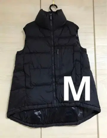 유니클로 +J 질 샌더 다운 볼륨 베스트 M 네이비