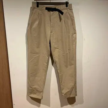 골드윈 GoldWin 베이지 와이드 팬츠 조정 가능 버클 포함