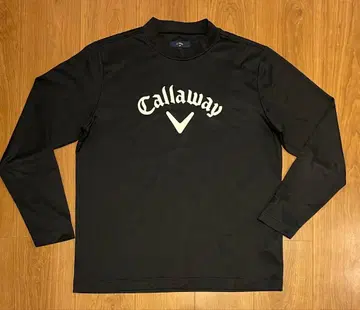 Callaway 캘러웨이 긴팔 모크넥 카모플라쥬 카모플라주 블랙 LL