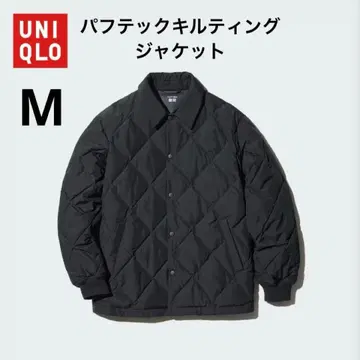 [ 유니클로 ] 퍼프 테크 퀼팅 자켓 블랙 M