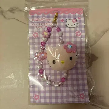 산리오 헬로키티 페이스 마스코트 스트랩