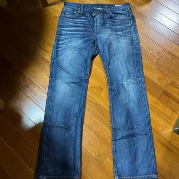 G-Star RAW 3301 스트레이트 데님 다크 블루