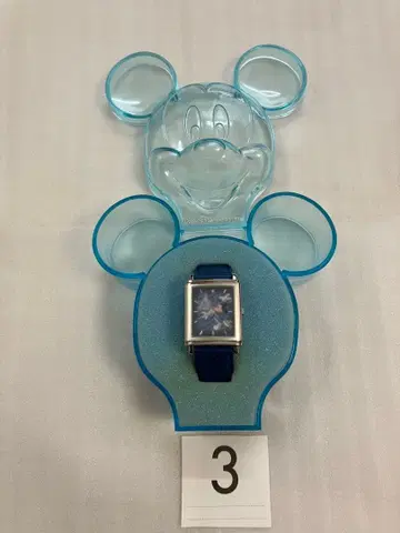 미키마우스 모양 손목시계 파란색 3