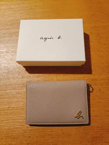 [ 새상품급 ] agnes b. 카드 케이스 패스 케이스
