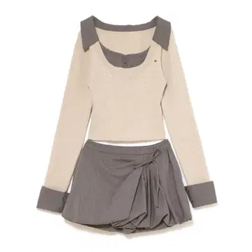 andmary Mimi balloon set up beige