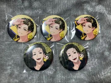 타카다 마을 캔뱃지 Is 5점