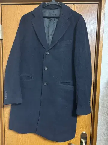 Blazer's bank.com 네이비 체스터 코트