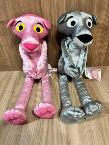 핑크팬서 꼬옥반짝 초BIG 봉제인형 2종 세트