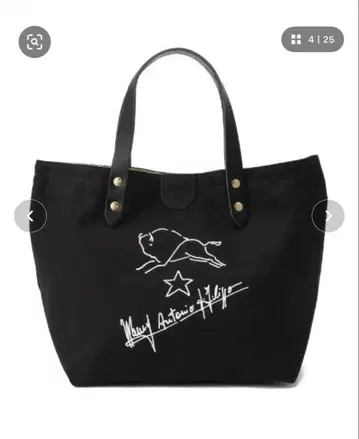 IL BISONTE / CANVAS x LEATHER / 토트백