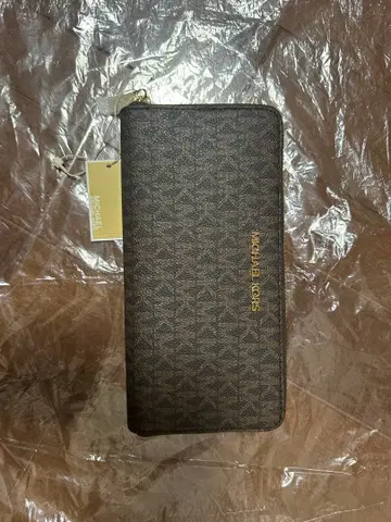 MICHAEL KORS 브라운 장지갑