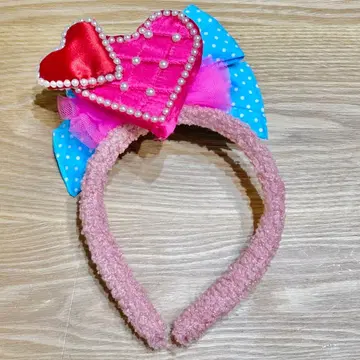 파르파루자풍 미니 머리띠 핸드메이드