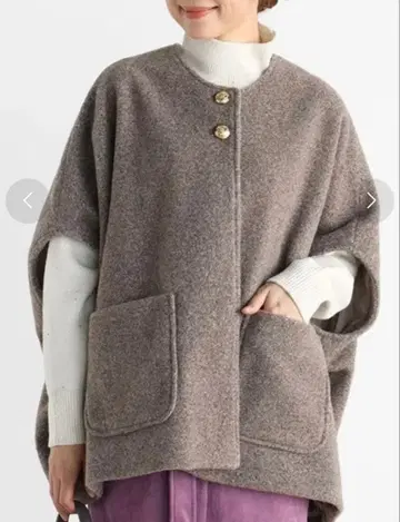 Vin 울라이크 돌먼 코트