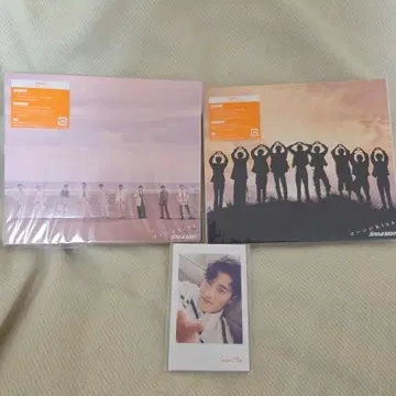 Snow Man 오렌지 kiss 2 형태 세트