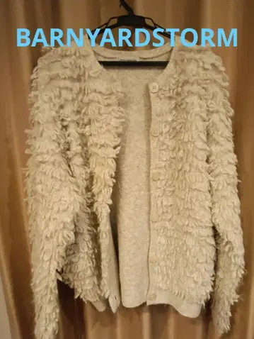 BARNYARDSTORM 루프 니트 가디건
