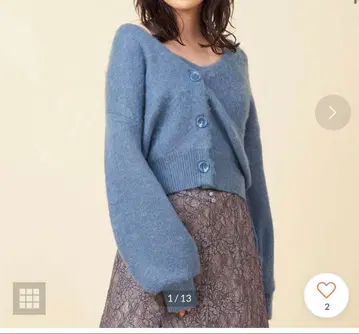 ROYAL PARTY 샤기 니트 앙상블