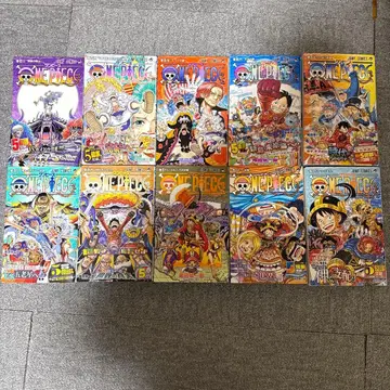 슈에이샤 ONE PIECE 103~108, 110~113권 세트