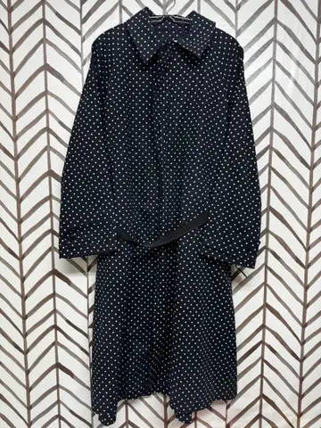 k3&co. x 그라미치 트렌치 스프링 코트 네이비 도트 새상품급