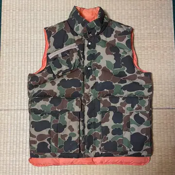 80s CAMEL GOOSE DOWN VEST Made in USA