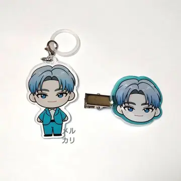 초특급 Aloha Joker 투어 굿즈 아크릴 참 헤어 클립