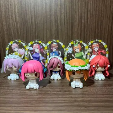 5등분의 신부 쵸이놋코 피규어 아크릴 스탠드 세트 묶음 판매