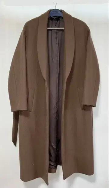 UNITED TOKYO 브라운 롱 코트