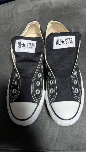 CONVERSE ALL STAR 블랙 슬립온 스니커즈