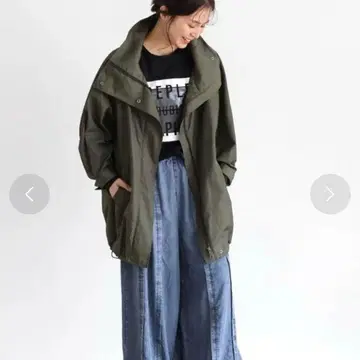 새상품 CLOVE 스탠드 카라 블루종 아우터 야마다야 yamadaya