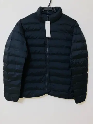 유니클로 퍼프 테크 자켓 블랙 L