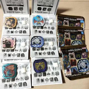 몬스터 헌터 와일즈 캐릭터 마그넷츠 MONSTER HUNTER 6개