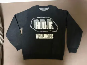 HUF 블랙 니트 스웨터 M