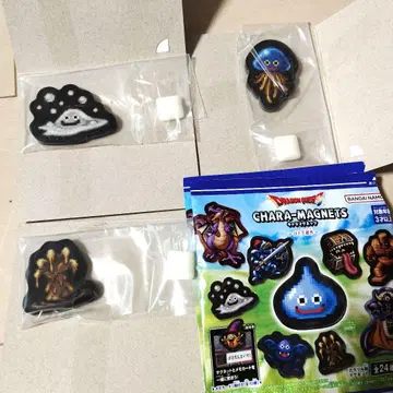 드래곤 퀘스트 캐릭터 마그네트 하구레 메탈 호이미 슬라임 3개 세트