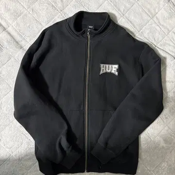 HUF 블랙 집업 맨투맨 M