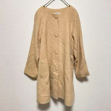 anatelier 노카라 코트 베이지 36 사이즈