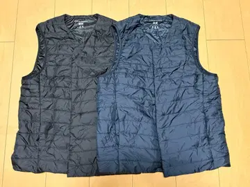 유니클로 웜 패디드 베스트 S 2벌 세트