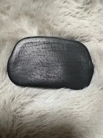 헨더 스킴 심플 코인 케이스 블랙