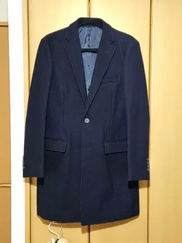 그린 레이블 릴랙싱 체스터 코트 M 네이비