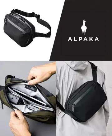 ALPAKA GO SLING MINI V2 숄더백 블랙