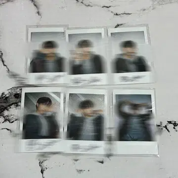 JUST B 친필 사인 폴라로이드 임지민 6장