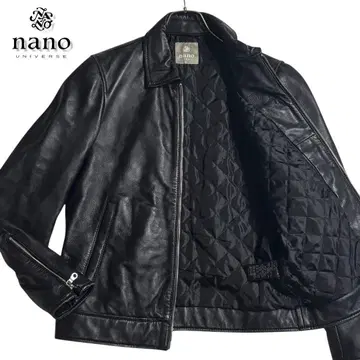 나노 유니버스 가죽 자켓 양가죽 램 가죽 블랙 안감 퀼팅