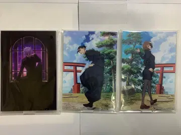 주술회전 아크릴 스탠드 3체 세트