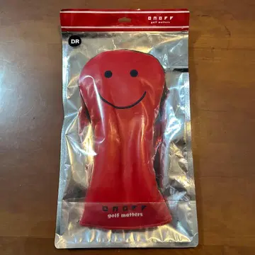 새상품 온오프 ONOFF 골프헤드커버 2개 세트 빨간색