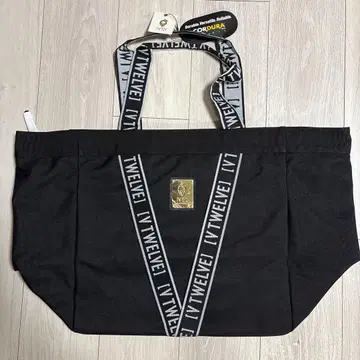 [ 새상품 ] V12 V TWELVE 블랙 토트백