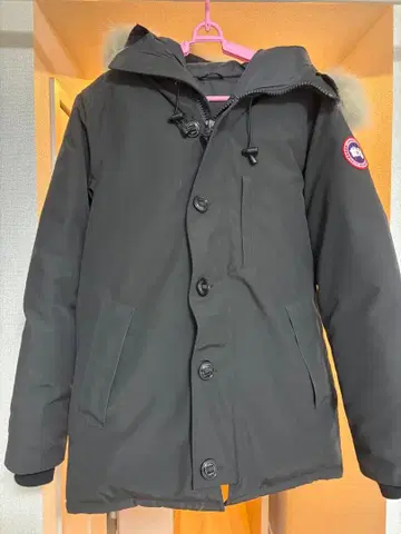 CANADA GOOSE 블랙 다운 자켓