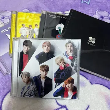 BTS WINGS + 기타 앨범 CD 5장 세트