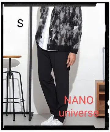NANO universe [새상품급] 스트레치 멜란지 테이퍼드 슬랙스