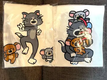 톰과 제리 해피 복권 B상 콜라보레이션 티셔츠 2종 컴프